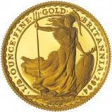 2004 0.5 oz Britannia Gold Proof Coin - In Capsule
