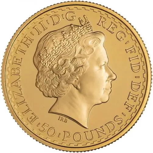 2000 Gold Proof half ounce Britannia  Coin Without Outer Box Without Cert United Kingdom The Royal Mint obverse11