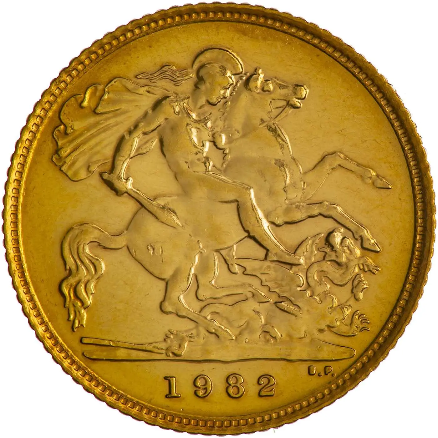 1982 Half Sovereign Elizabeth II Gold Coin | Chards