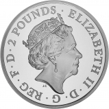2020 Horse of Hanover Silver Proof Queen's Beasts | Chards