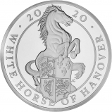 2020 Horse of Hanover Silver Proof Queen's Beasts | Chards