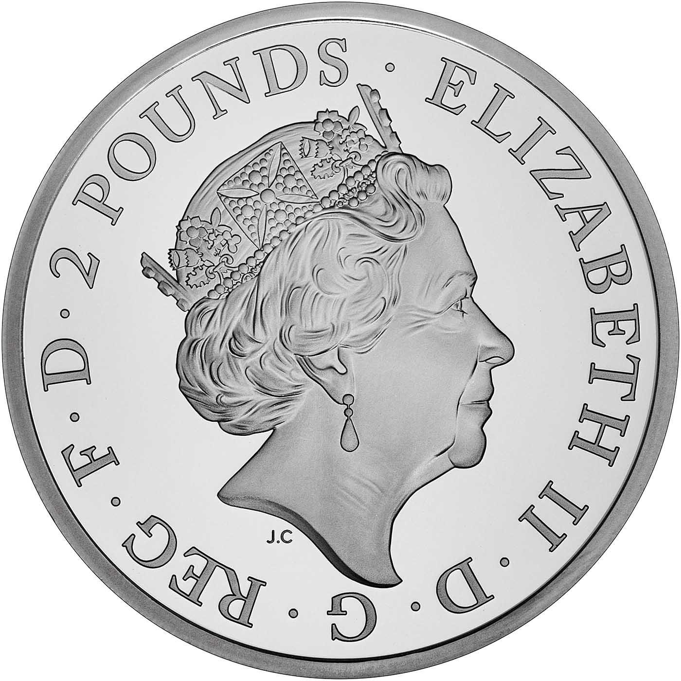 2020 Horse of Hanover Silver Proof Queen's Beasts | Chards