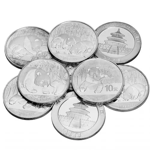 Our Choice 1 oz Silver Panda - Grade C