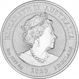 2020 Kookaburra Mother and Baby 2 oz Silver Perth Mint Bullion Coin obverse