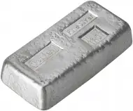 Silver Bullion Ungraded 10 Ounce Best Value  Bar Single Pre-Owned Venters side view