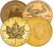 Gold 1 oz Coins Grade C - Secondary Market