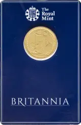 2015 Gold Britannia 0.25 oz Bullion Coin - In Sleeve