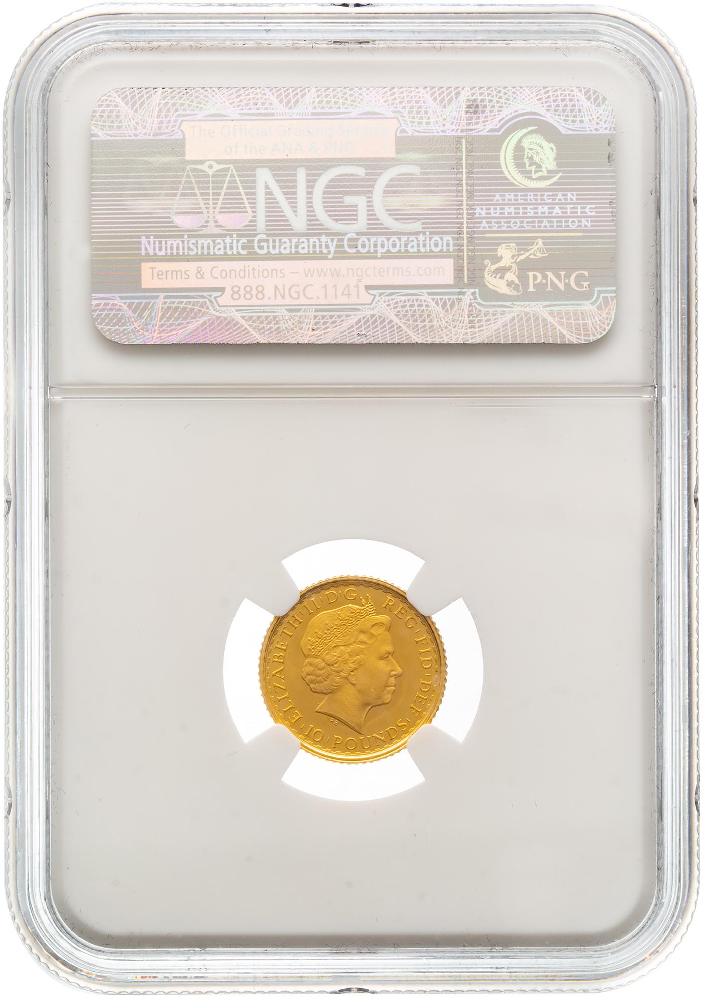 2012 Gold Proof 0.1 Ounce Britannia NGC PF-70 | Chards