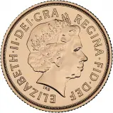 2014 Struck On 22nd July Gold Proof Sovereign Elizabeth II The Royal Birthday Celebration  Pound Sterling  Coin Single with Cert United Kingdom The Royal Mint obverse