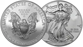 1 oz Silver Coin Eagle Bullion Best Value - Secondary Market