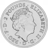 2021 Elton John - Music Legends 1 oz Silver Bullion Coin obverse