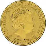 2021 Gold Bullion Ungraded 1 Ounce Elton John  Coin Single United Kingdom The Royal Mint obverse