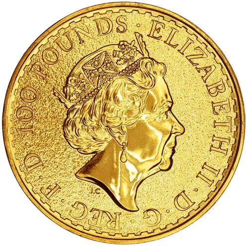 2016 Gold Britannia 1 oz Bullion Coin - Monkey Privy Mark obverse chards crop