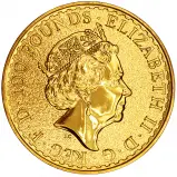 2016 Gold Britannia 1 oz Bullion Coin - Monkey Privy Mark obverse chards crop