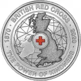 2020 150th Anniversary of the British Red Cross BU £5 Coin