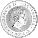 2012 1 oz Silver Koala 'Berlin Bear' Privy Mark Perth Mint Bullion Coin - Pre-owned obverse