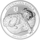 2012 1 oz Silver Koala 'Berlin Bear' Privy Mark Perth Mint Bullion Coin - Pre-owned