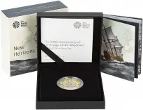 2020 400th Anniversary of the Voyage of the Mayflower Silver Proof £2 Coin in box