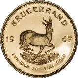 1967 1 oz Gold Krugerrand Bullion Coin