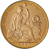 1967 Peruvian 100 Soles Gold Bullion Coin