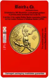 2016 1 oz Gold Coin 'Year of the Monkey' Baird & Co Sleeve Pre-Owned