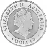2021 Koala 1 Ounce Silver Perth Mint Bullion Coin obverse