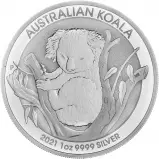 2021 Koala 1 Ounce Silver Perth Mint Bullion Coin