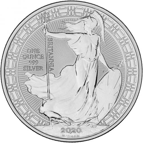 2020 1 oz British Silver Britannia Coins (.999) l JM Bullion™