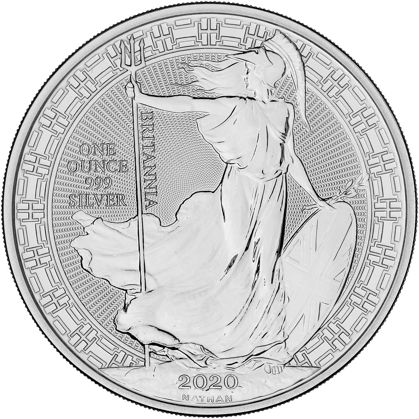2020 Britannia Oriental Border 1 oz Silver Coin | Chards
