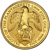 2019 Gold 0.25 oz Queen's Beasts 'Falcon of the Plantagenets' Bullion Coin