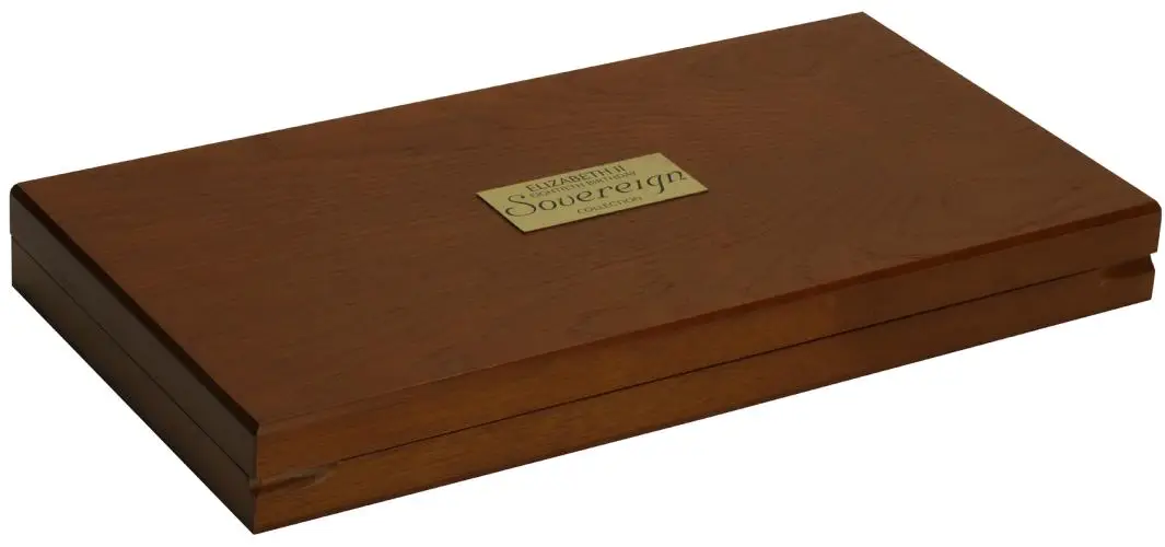2006 Elizabeth II 80th Birthday Sovereign Collection - 31 Coin Set box