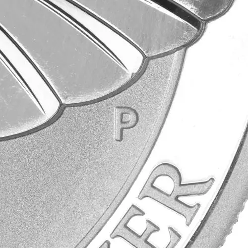 2000 Silver Bullion 2 Ounce Kookaburra Coin - Perth Mint p mint mark