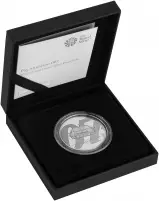 2020 James Bond 007 'Wet Nellie' Submarine 1 oz Silver Proof Coin side view