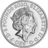 2020 James Bond 007 'Wet Nellie' Submarine BU £5 Coin obverse