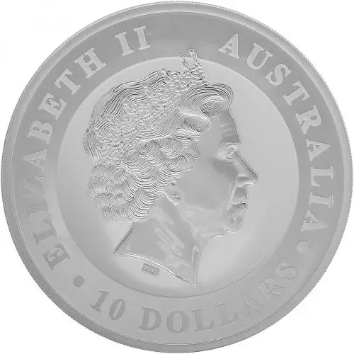 2014 10 Ounce Silver Bullion Koala Coin Australia Perth Mint obverse