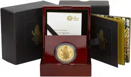 2017 1 oz Gold Proof Queen's Beasts Lion of England