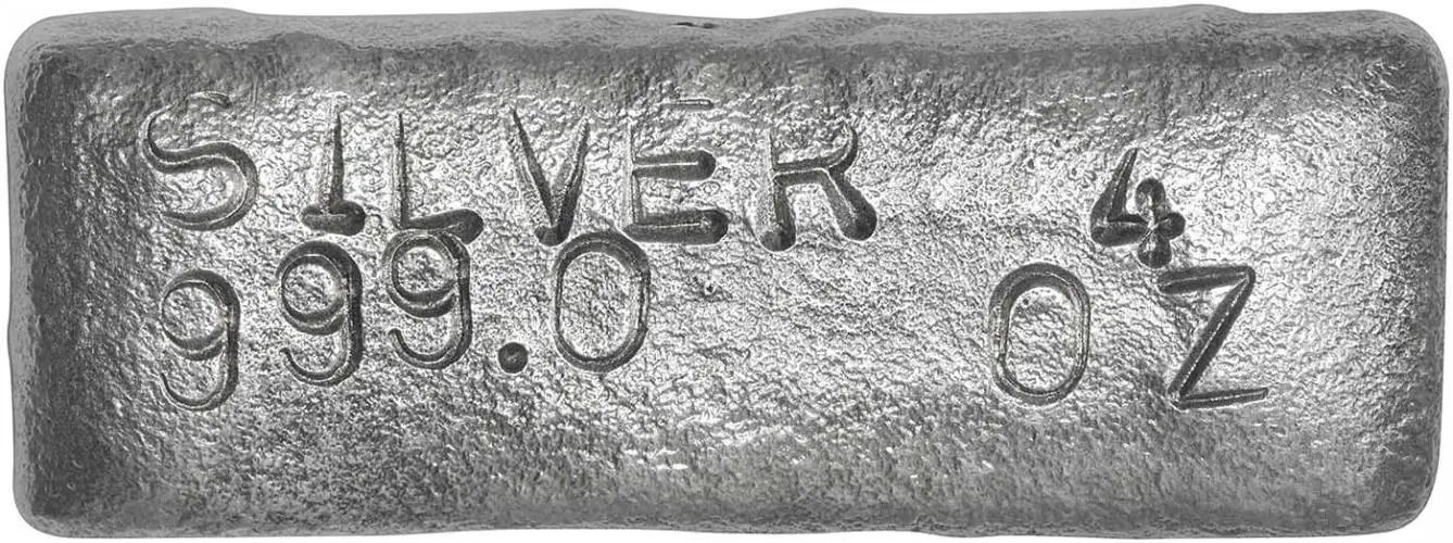 Silver Bullion Ungraded 4 Ounce  Bar with Cert Pre-Owned Metalor reverse