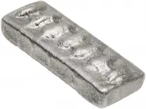 Silver Bullion 3.3 Ounce Unbranded Bar - Pre-Owned