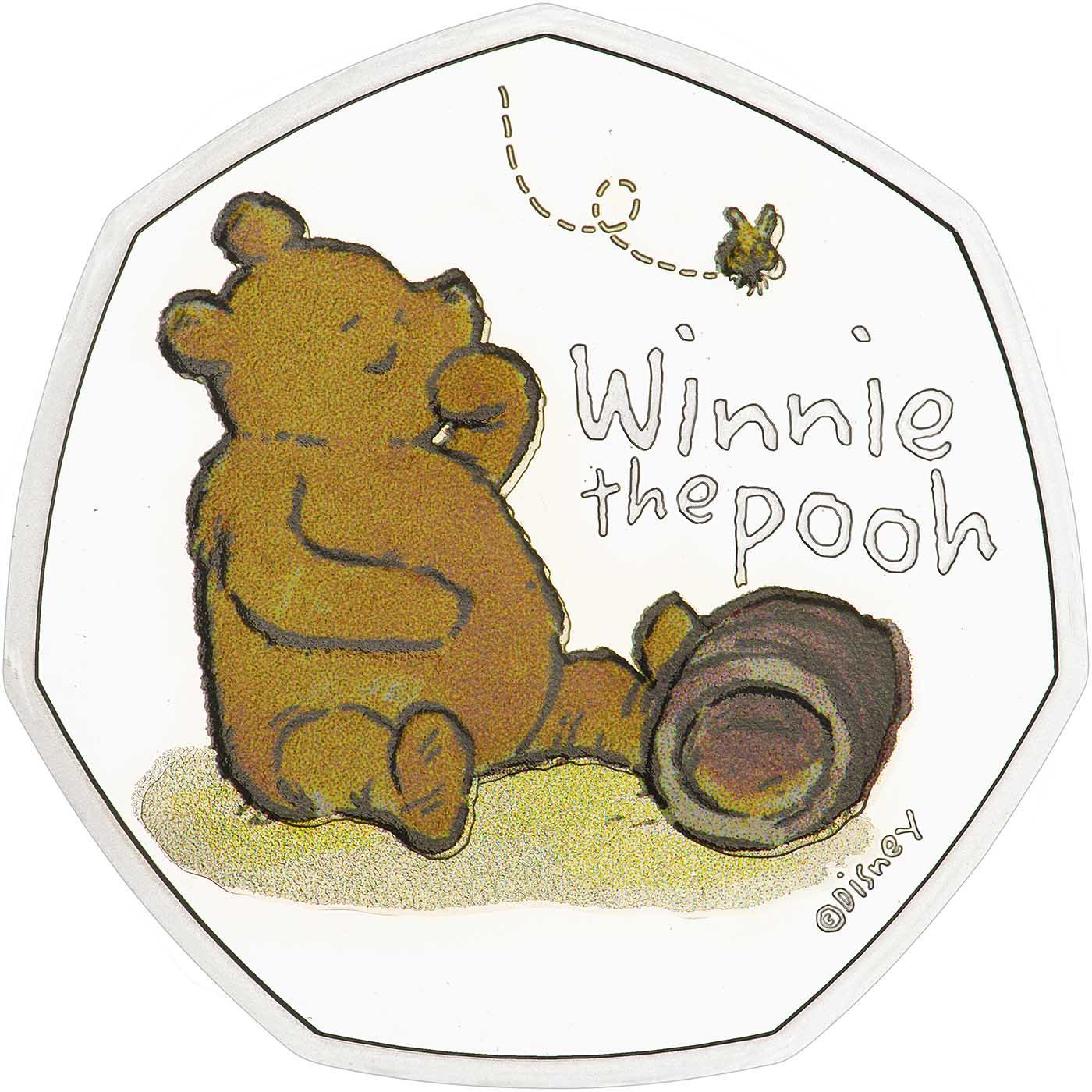 2020 Winnie The Pooh Silver Proof 50p Coin | Chards