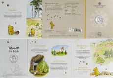 2020 Winnie The Pooh BU 50p Coin front and back