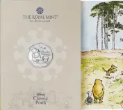 2020 Winnie The Pooh BU 50p Coin front