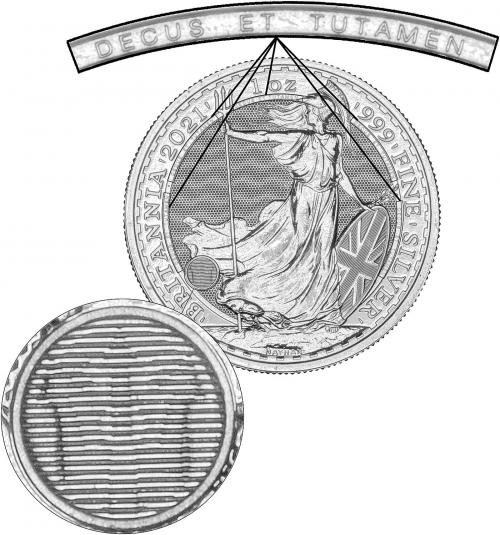 2021 Silver Britannia Coin 1 oz | Chards