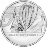 2020 James Bond 007 Shaken Not Stirred BU £5 Coin