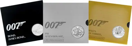 2020 James Bond 007 BU £5 Bundle in cards