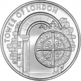 2020 The Tower of London - Coins and Kings BU £5 Coin