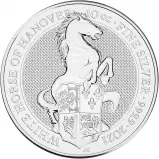 2021 10 oz Silver Bullion Queen's Beasts Coin - White Horse of Hanover