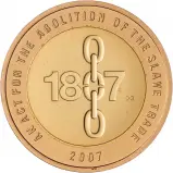 2007 Abolition of the Slave Trade Gold Proof £2 Coin
