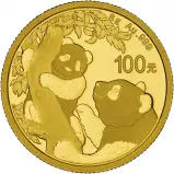 2021 8g Gold Chinese Panda Coin
