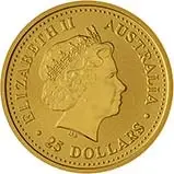 2004 0.25 oz Gold Coin Lunar Year of the Monkey Perth Mint Coloured Bullion 20419