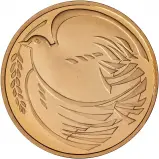 1995 Proof 'Dove of Peace' £2 Gold Coin In Capsule